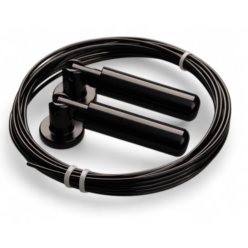 Steel cable curtain suspension system black