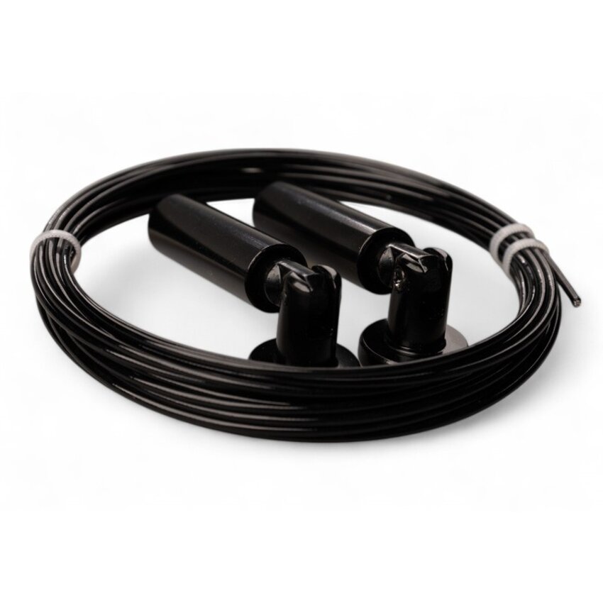 Steel cable curtain suspension system black