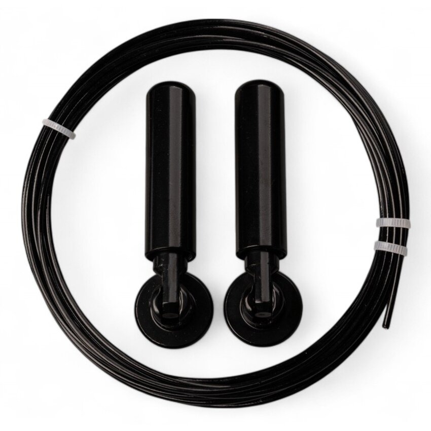 Steel cable curtain suspension system black