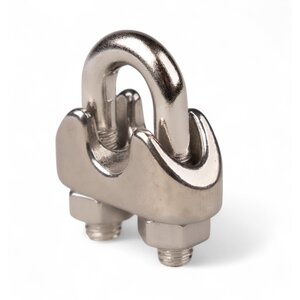 Stahldrahtklem Edelstahl 6mm Mit Muttern