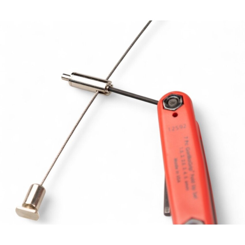 Adjustable suspension system for infra red panels.