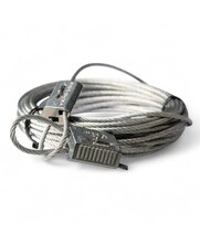 Pakket Zip Clip Staalkabel 5mm met Zip Clip Rize Automatische kabelgrippers voor 5mm.