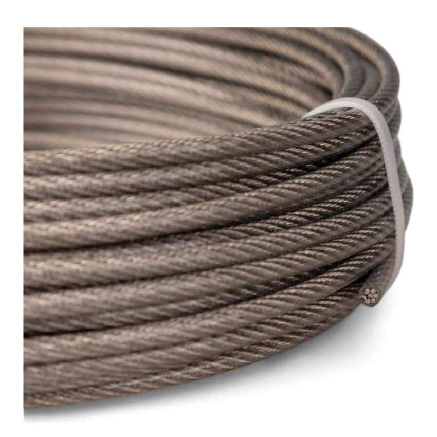 Stainless Wire Ropes 3/4 mm PVC 20 meter