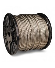 Edelstahl Niro rostfrei Drahtseil 5 mm 50 meter