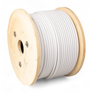 Wire Rope 3/6 stainless white PVC 100 meter