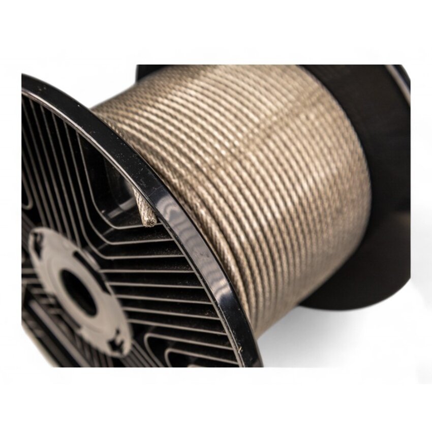 Stainless Wire Ropes 3/4 mm PVC 100 meter