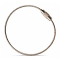 Stainless Wirerope 125 mm 'bracelet'