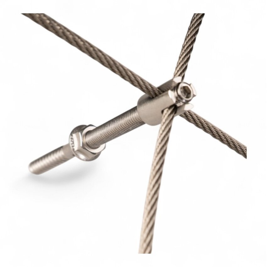 Plant Climbing-aid kruisscrew stainless Trellis 4mm