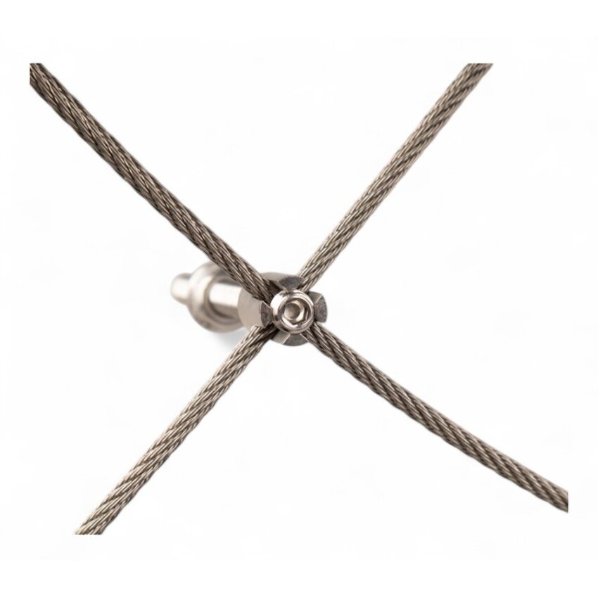 Säulenbegrüning Edelstahl - Fassaden Begrünning 4mm