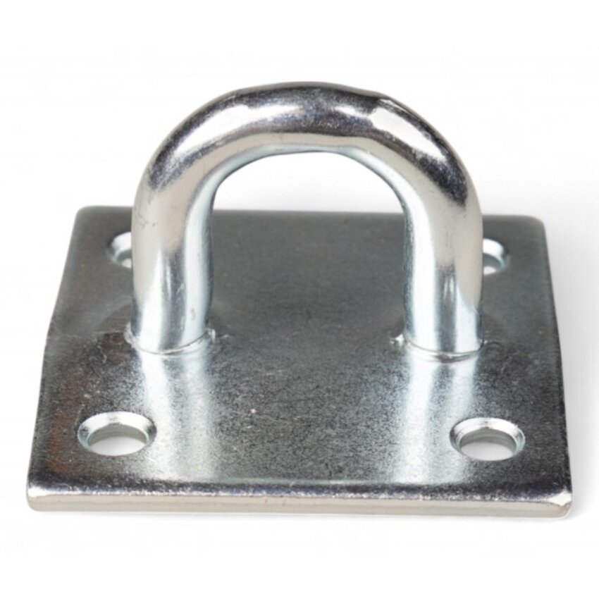 Galvanised Eye Plate Square  5mm | 40x40mm