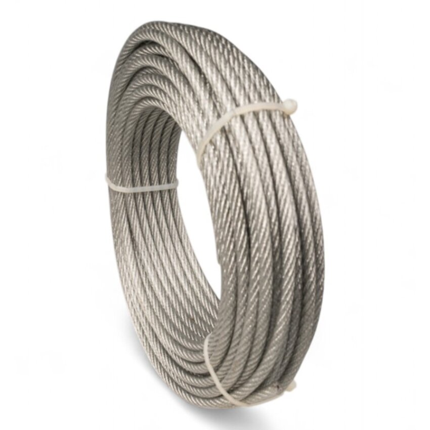 PVC Steel Cable bundled, 20 meters, 3-4 mm