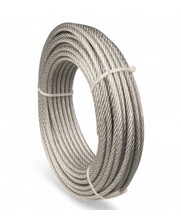 Staalkabels 5/6 mm geplastificeerd 20 meter