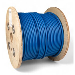 Wire Rope  PVC 6/8 100 m Blue