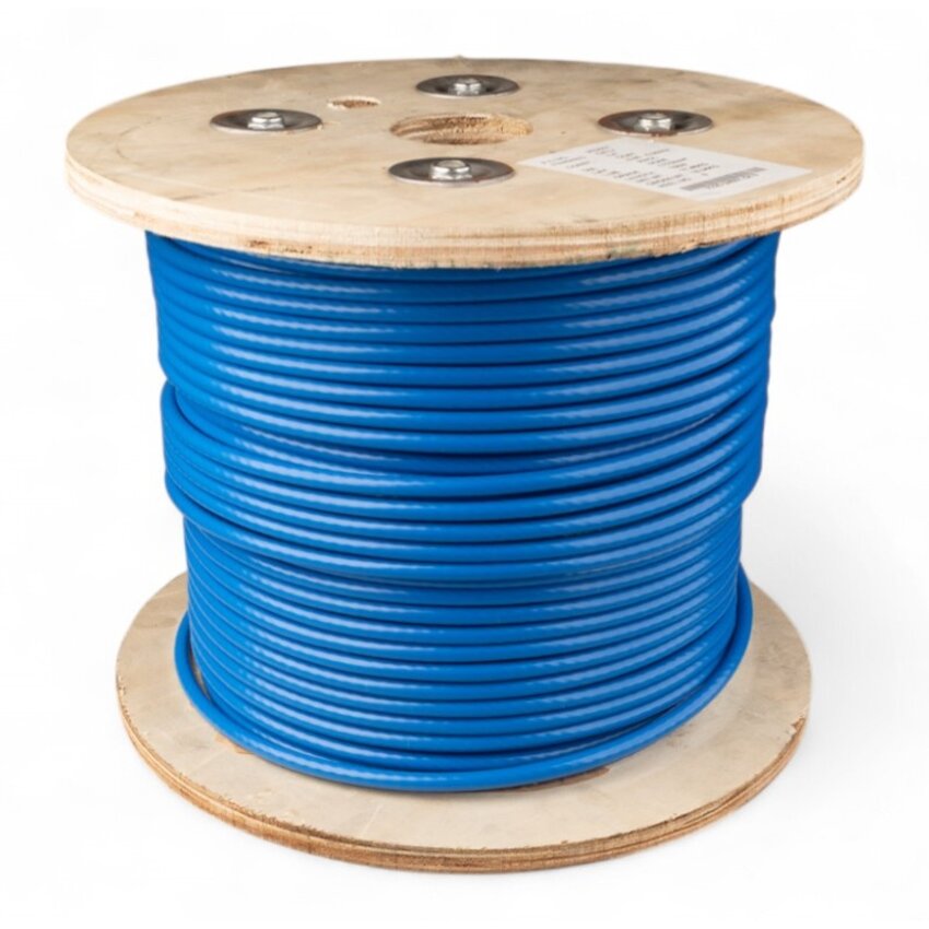 Staalkabel blauw geplastificeerd 6/8 voor mestschuiven