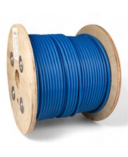 Wire Rope Blue PVC 6/8 for  manure sliders