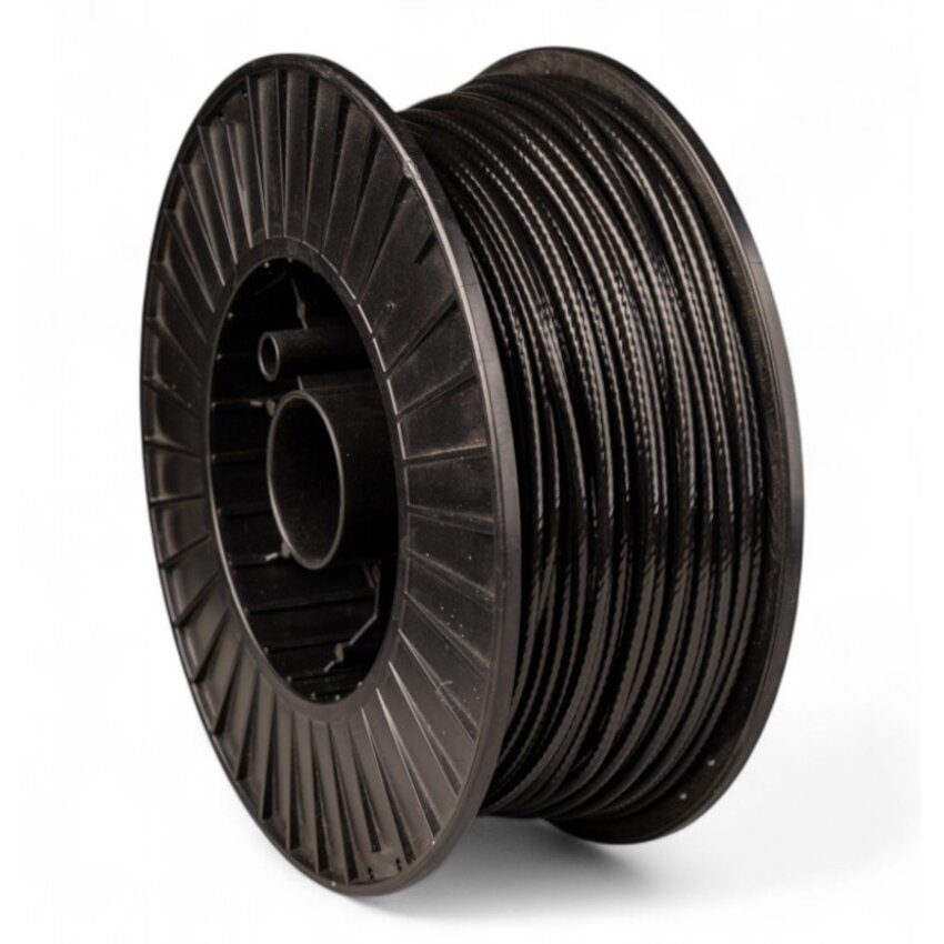 Fitness Wire Rope 6mm 20 meter black