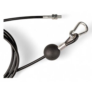 Fitness-Stahlseil mit Karabiner und M8