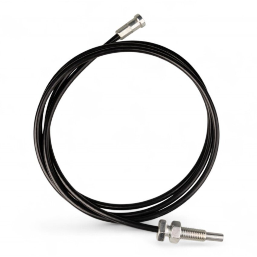 Fitness-Stahlseil 6mm mit gepresstem Endanschlag und M12-Gewinde