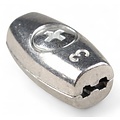 Egg shape wire clamp 3mm