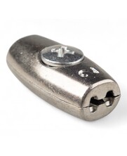 Egg shape wire clamps 2mm