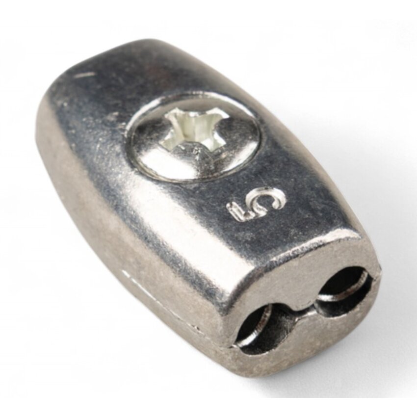 Egg shape wire clamps 5mm