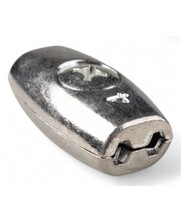 Egg shape wire clamps 4mm