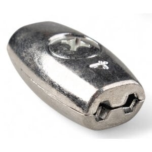 Egg shape wire clamp 4mm