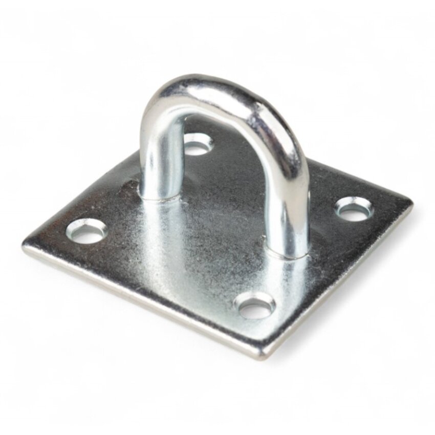 Verzinkte Oogplaat Vierkant 8mm | 55x55mm