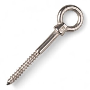 stainless screw-eye 5x50