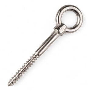 Schrauböse 6x60 Edelstahl 316