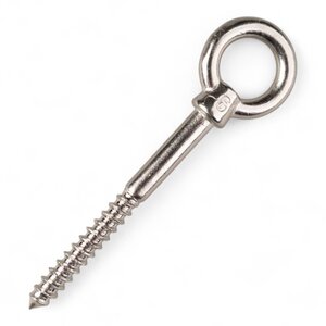 stainless screw-eye 6x60