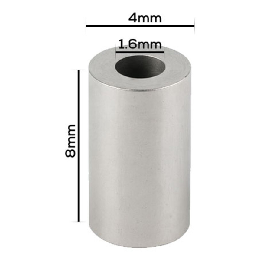 Staalkabel Eindstop 1mm en 1.5mm alu