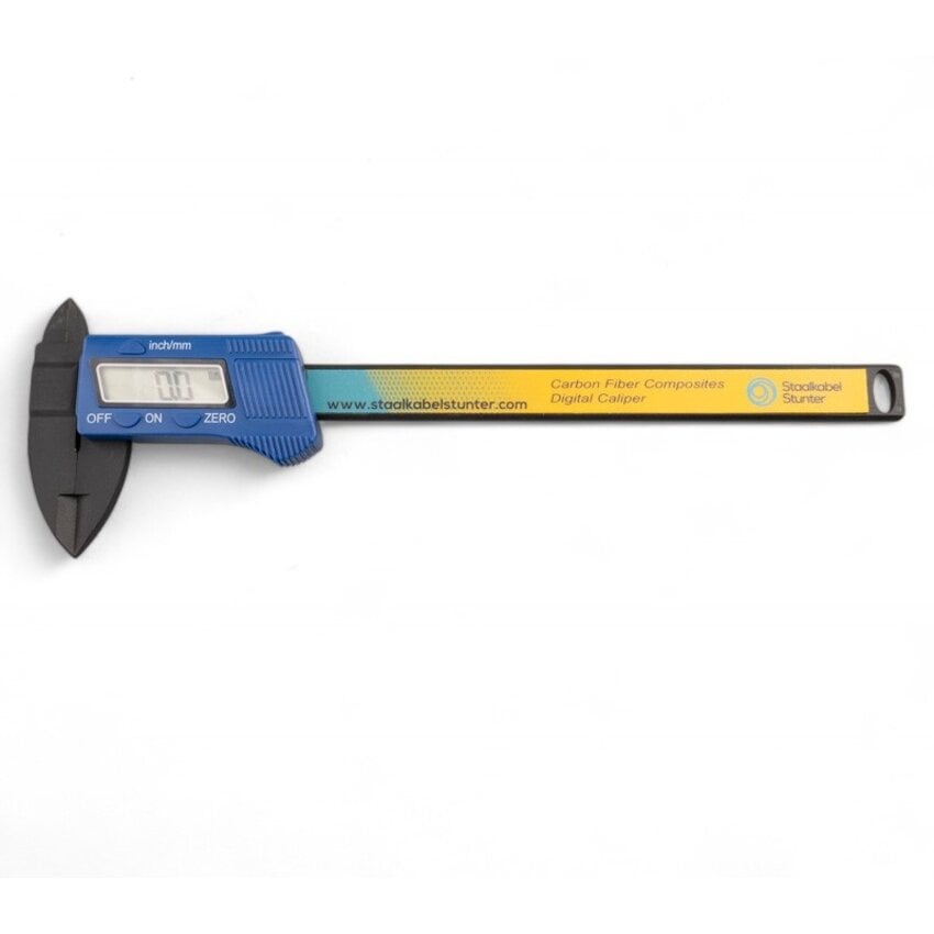 Digital Carbon Caliper 150 mm – Includes Free 3-Metre Tape Measure