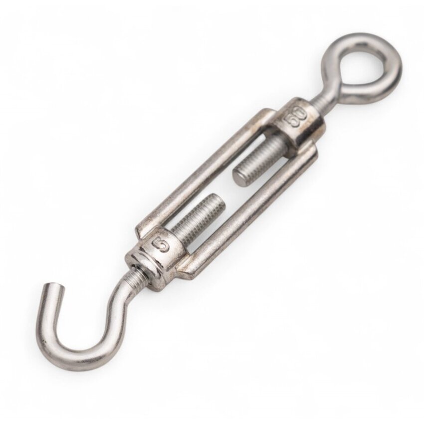 Turnbuckles hook and eye M5
