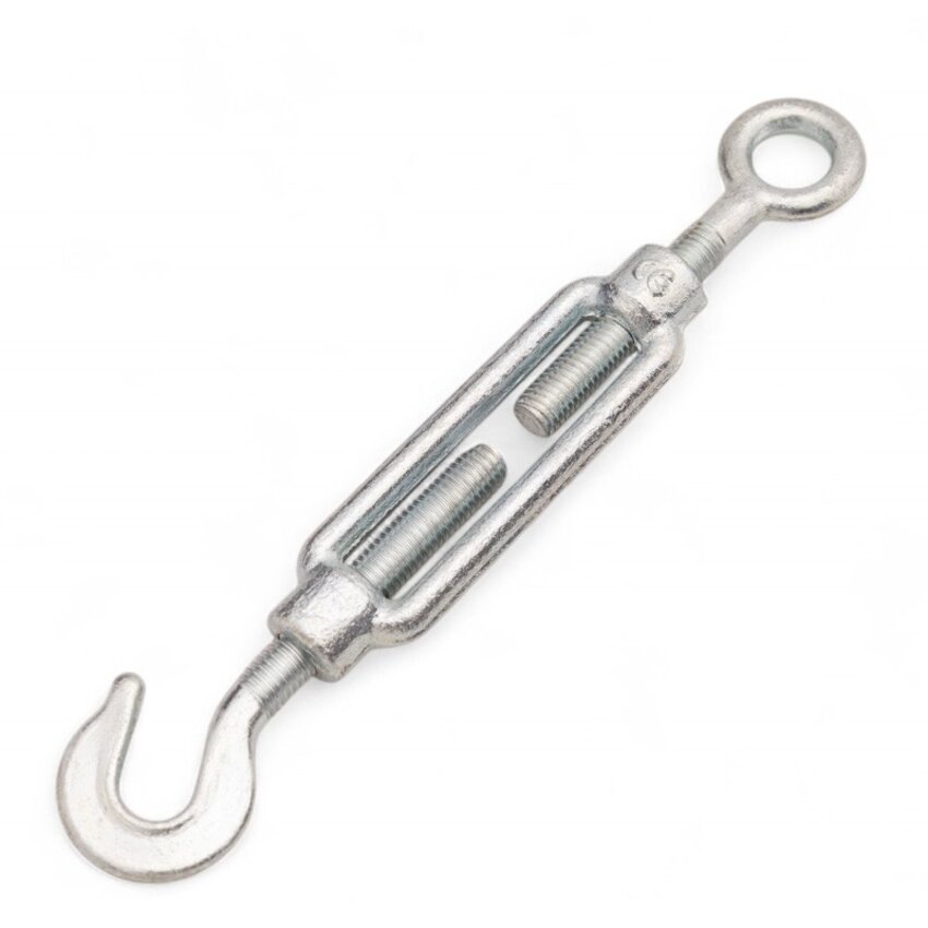 Turnbuckle hook and eye M10 - Easy Wire Rope tighten