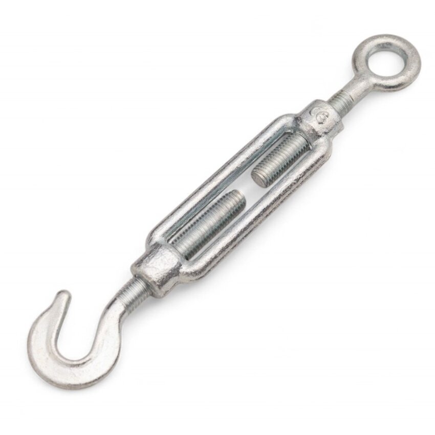 Turnbuckle hook and eye M12 - Easy Wire Rope tighten