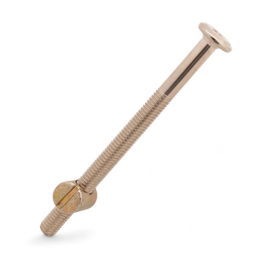 Gegalvaniseerde verbindingsbout en moer M6x80