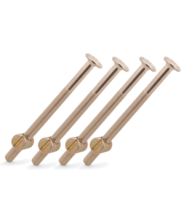 galvanised connecting bolt and nut M6x80