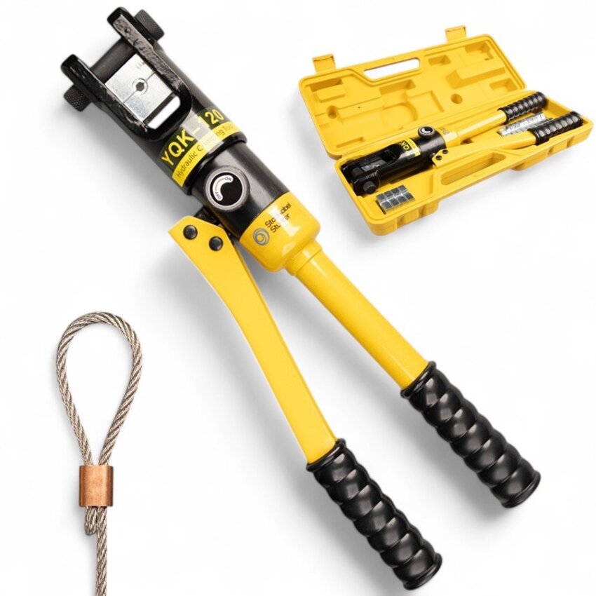 Hydraulic Crimping tool in case
