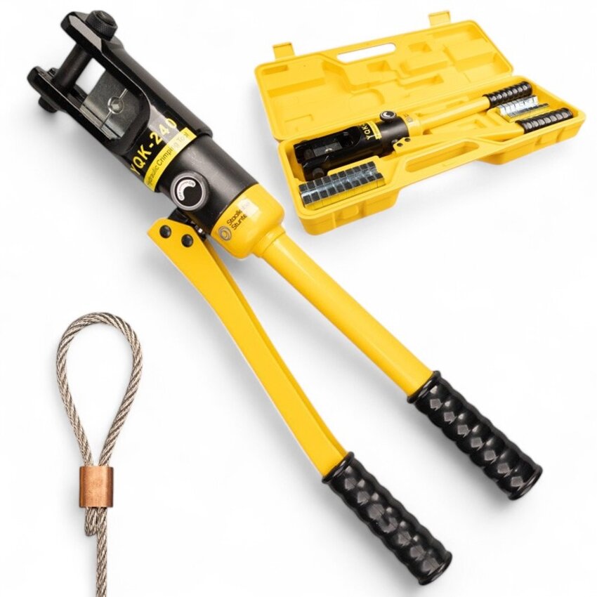 Hydraulic Crimping tool in case 240