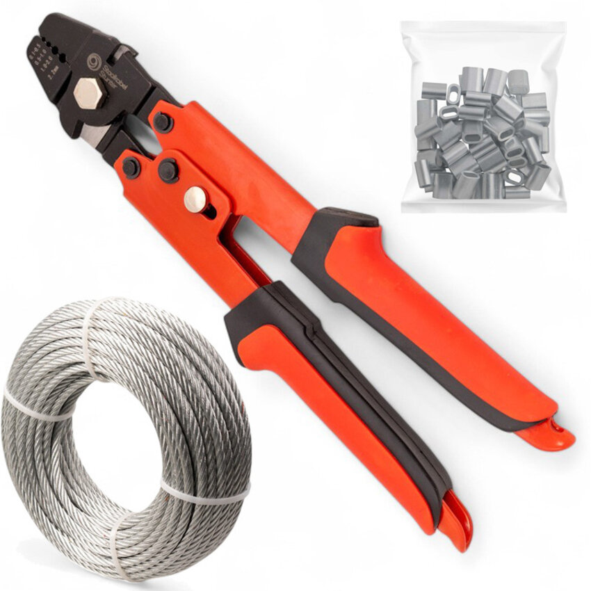 Wire rope package 2mm galvanised