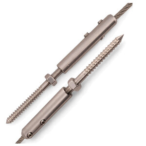 Budget RVS Geländerset – Holz