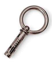 Stainless steel Wall Anchor for attaching chains or cable locks