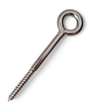 Edelstahl 304 Ösenschraube Ringschraube Augenschraube Augbolzen mit Holzgewinde 130