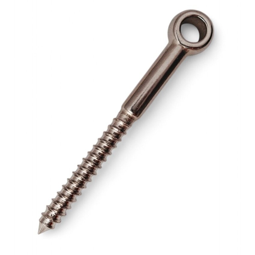stainless screw-eye 10x100mm stainless