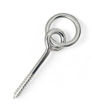 Schroefoog met houtdraad 10cm
