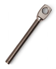 stainless screw-eye Plat right  metric