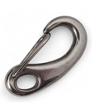Karabijnhaken rvs veerclip 70mm