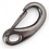 Snaphooks  stainless with springclip 70mm