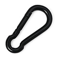 Blackline Karabinerhaken schwarz 40mm